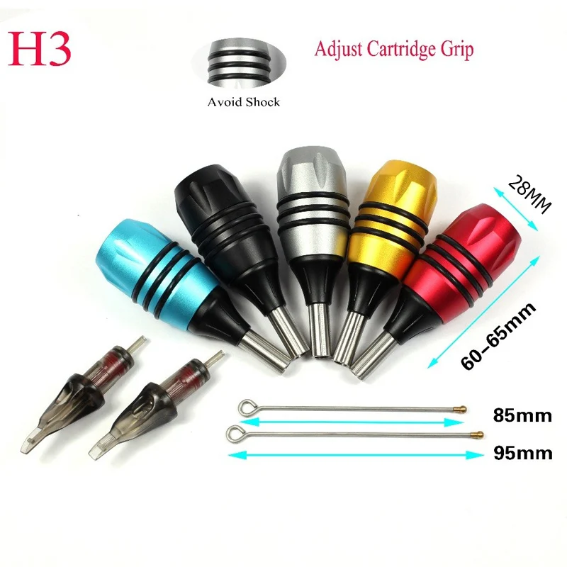

Adjustable Aluminium Tattoo Cartridge Grip Tubes Needle Bar for Tattoo Gun Machine Microblading Tattoo Supplies Tools