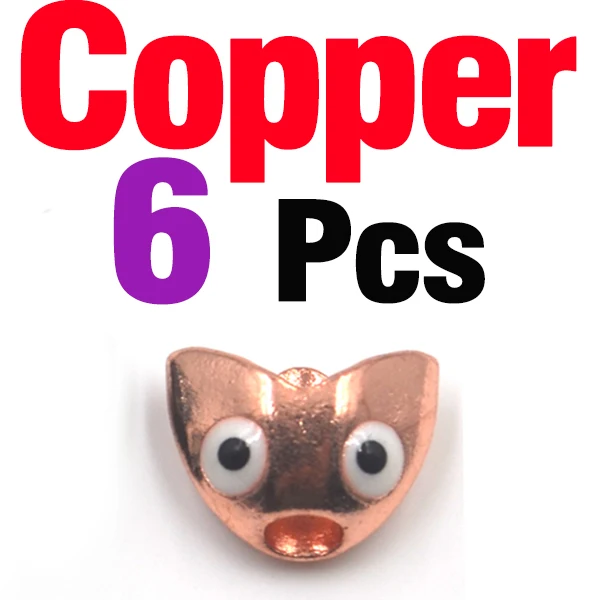 6Pcs Copper