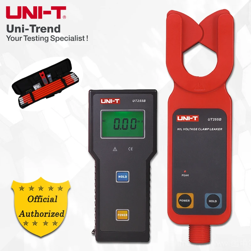 UNI-T UT258A 2AC/DC Leakage Current Clamp Meter 10000-count 7mm