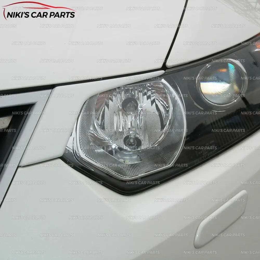 Брови на фары чехол для Honda Accord VII 2008-2011 ABS пластик ресницы литья украшения Тюнинг Автомобиля