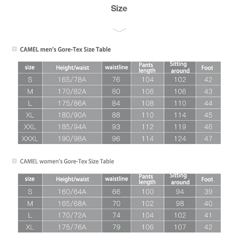 CAMEL nuevo de senderismo al aire libre pantalones impermeable a prueba de viento de otoño invierno deporte montaña hombre escalada pesca pantalones de Trekking Pantalones