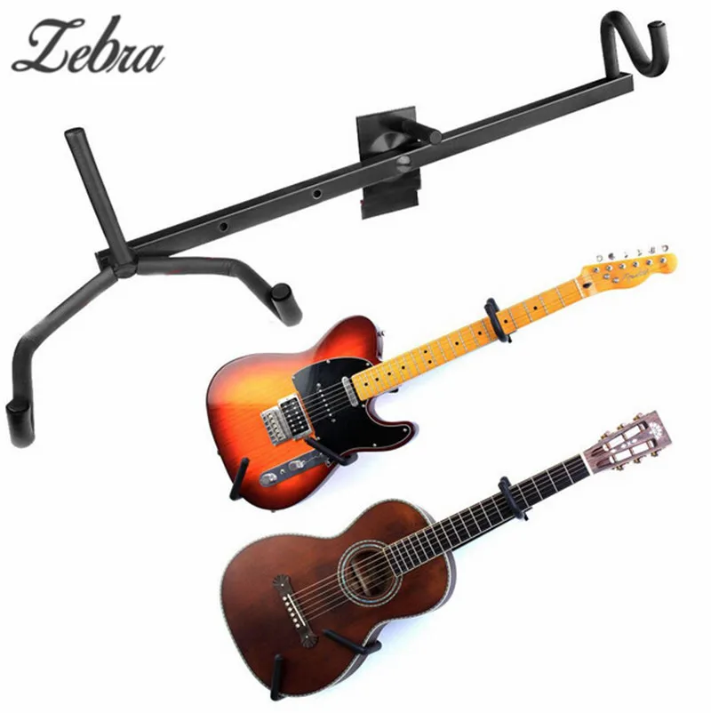 Guitar Wall Ount Hanger - 5 Guitar Wall Ount - Adjustable Guitar Wall