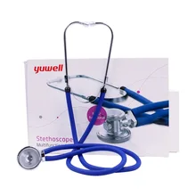 YUWELL Medical Pro Stethoscope Multi function Head listen Monitor to Cardiology Rate Lung Medical Equipment Dual Stethoscope YUWELL Medical Pro Stethoscope Multi function Head listen Monitor to Cardiology Rate Lung Medical Equipment Dual Stethoscope