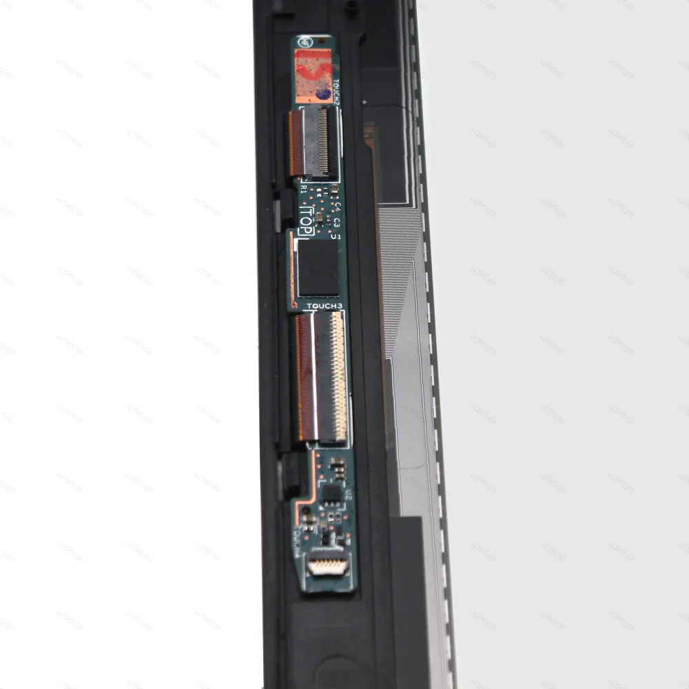 Montagem e Moldura do Display LCD, Digitalizador
