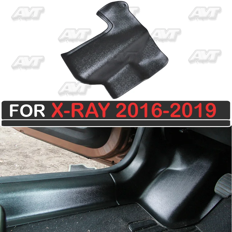 

Carpet protective cover under the driver's foot for Lada X-Ray 2016-2019 car styling decoration protection plate cover interior