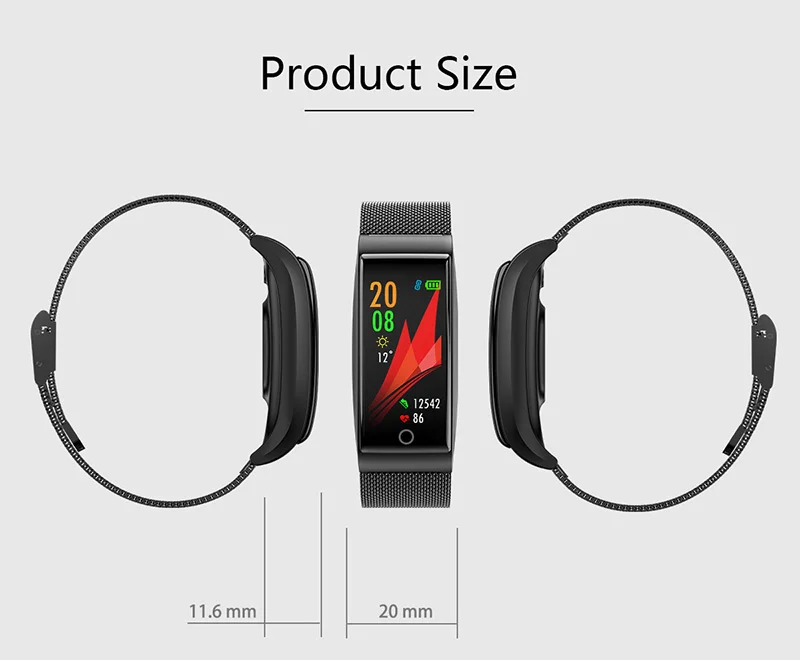 ONEVAN, металлический Смарт-браслет, кровяное давление, пульсометр, gps, спорт, фитнес, IP67, смарт-браслет, часы для Xiaomi, Android, IOS