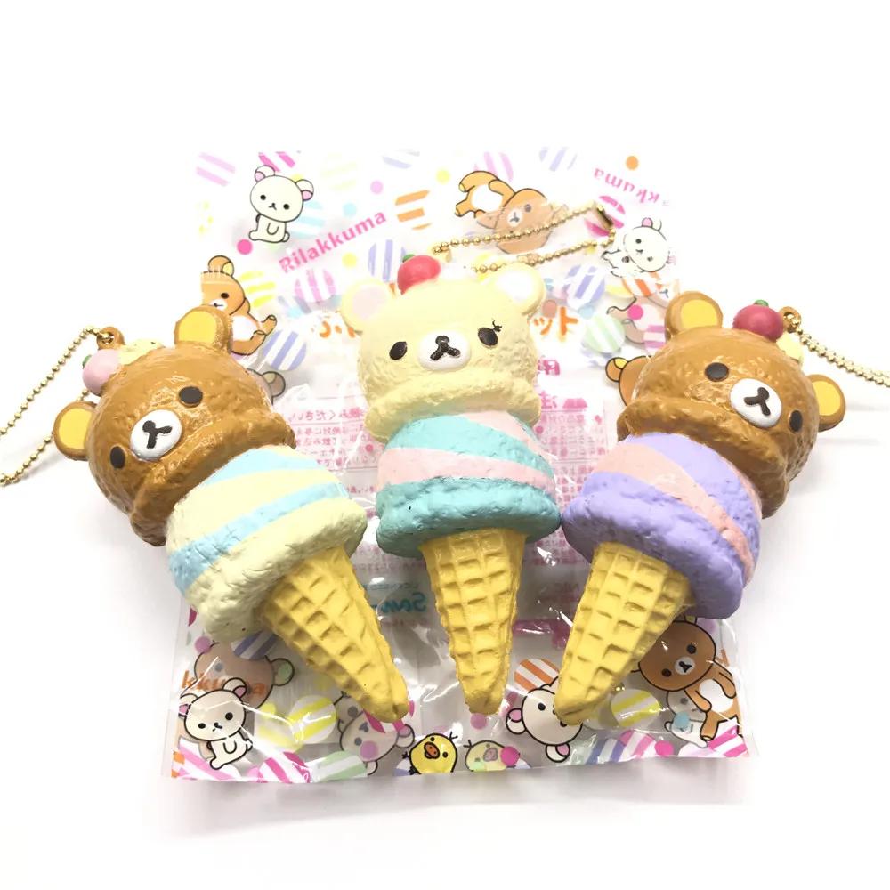 Original Japan Rilakkuma squishy slow rising soft original packing ...