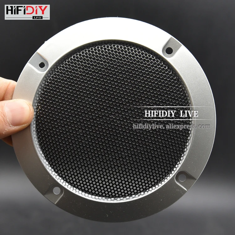 HIFIDIY LIVE 4,5 ''4 дюйма, сетчатая Крышка для динамика, Высококачественная Автомобильная домашняя сетка, корпус динамика с пластиковой рамкой, металлические железные проволочные решетки