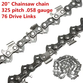 

Quality 20" Gauge 76 DL Chainsaw Chain Saws for Origen Steele 52/58 Home Garden Tool