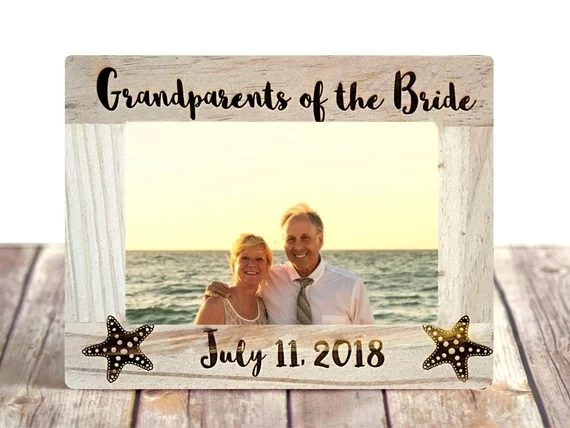 Customize Nautical Beach Wedding Gift Pas Of The Bride Groom Customize Nautical Beach Wedding Gift Pas Of The Bride Groom Thank You Frames Souvenirs