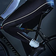 Santic Мужские штаны с подкладкой для велоспорта, гонки, подходят для Coolmax 4D Pad, ударопрочный, весна, лето, осень, анти-пиллинг, одежда для езды на велосипеде M7C04089