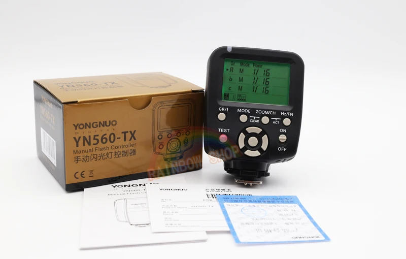 YN560TX II YN560-TX II C беспроводной контроллер вспышки и Commander для Yongnuo YN-560III YN560TX Speedlite для Canon DSLR камер