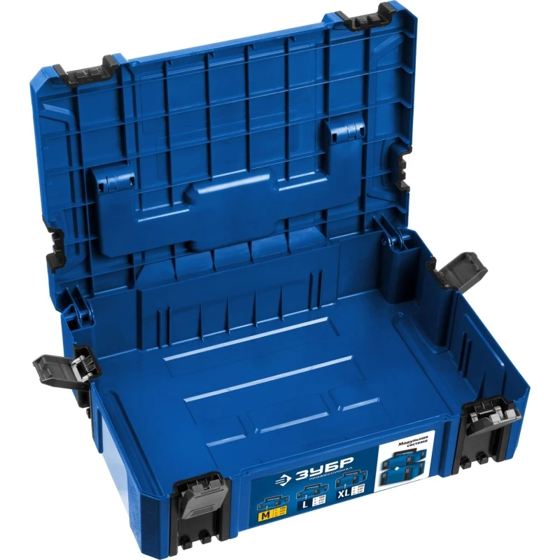 Ящик для инструмента ЗУБР МОДУЛЬ-13 (Возможность соединять с другими ящиками.)