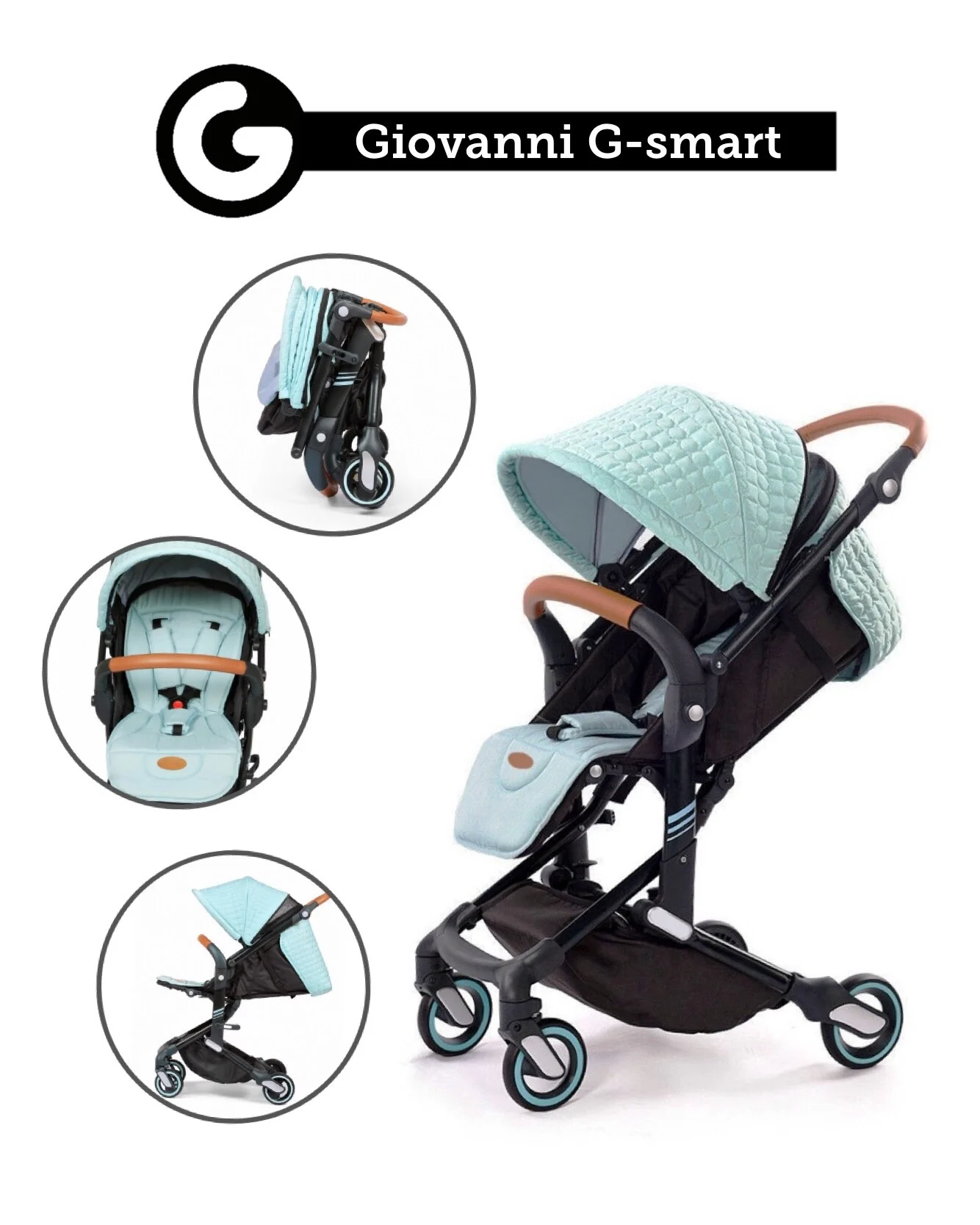 Stroller Giovanni G-smart Oliva