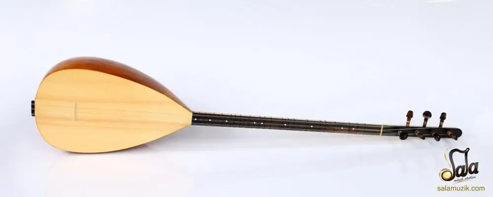 Турецкий Профессиональный Длинный шейный резной Baglama Saz MSL-407