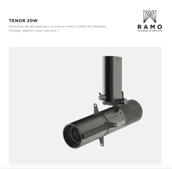 

RAMO TENOR 30W proffessional lighting track system with high color fidelity CRI98