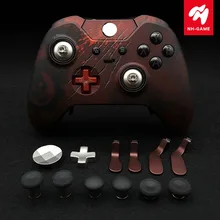 Для Xbox one elite контроллер для Gears Of War корпус LB RB Бампер Кнопка батарейный чехол задняя крышка Прорезиненные Ручки