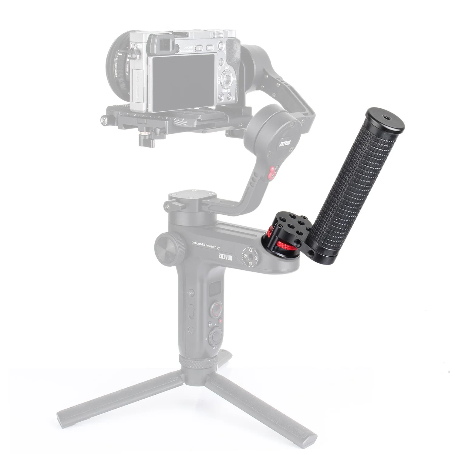 Zhiyun Weebill Lab аксессуары Gimbal трансмаунт держатель для телефона крепление и быстрая настройка Комплект и ручка и CMF-04 сервопривод фоллоу-фокус - Цвет: Черный