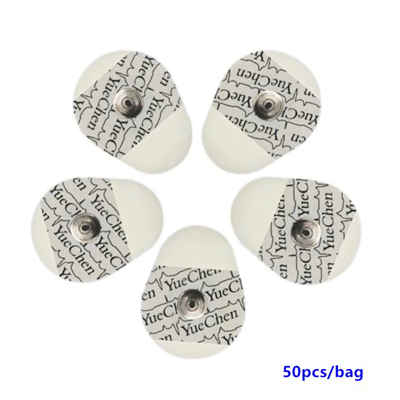 PROD 33060550837 1000pcs/lot Neonate disposable foam ecg ekg
accessories drop shape