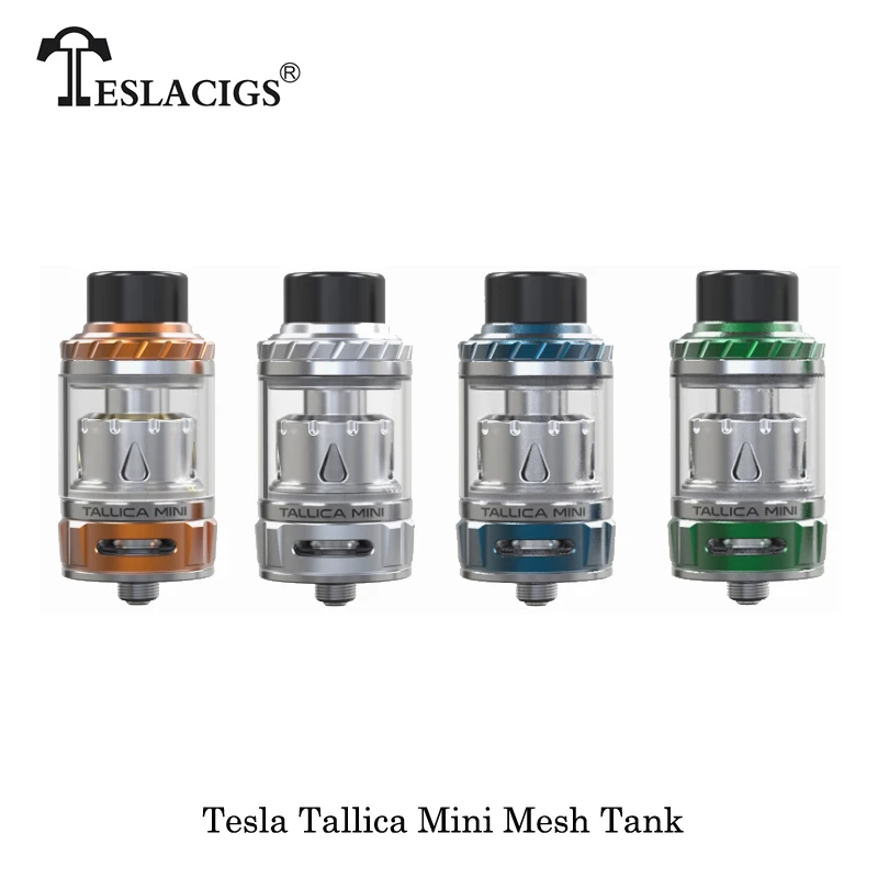 Электронная сигарета Tesla Tallica Mini сетчатый Бак 4 мл/6 мл бак Sub ohm с катушкой 0 18 Ом