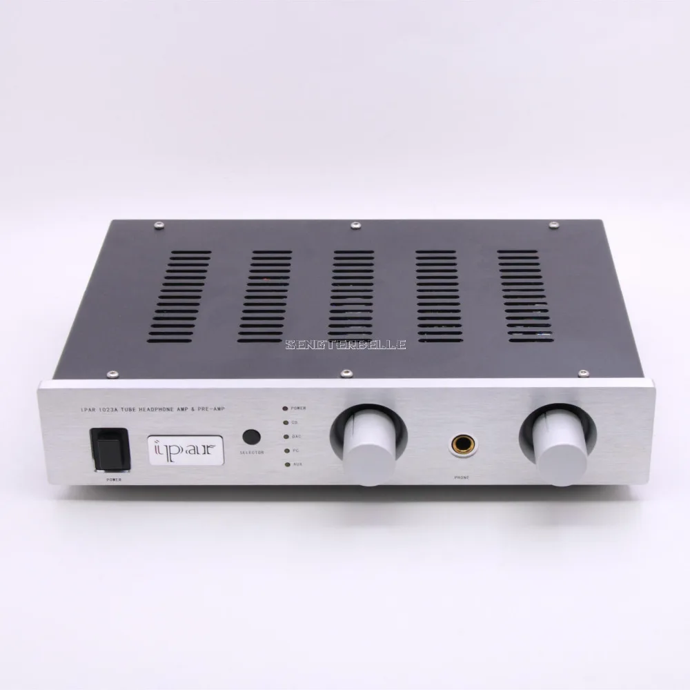 Finished 1023A Tube Headphone Amplifier & Preamplifier HiFi Vacuum Tube Pre-Amp