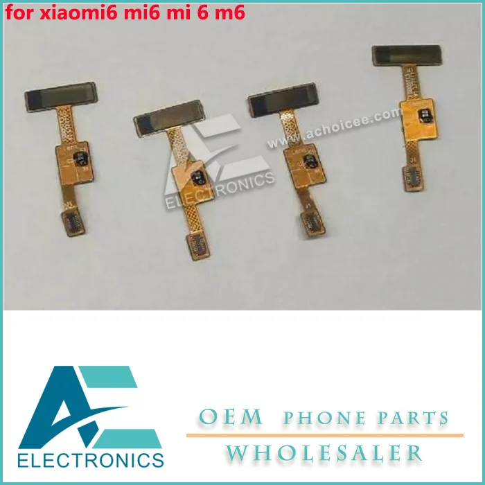 

for xiaomi6 mi6 mi 6 m6 Home Finger Touch Sensor Key Button Flex Cable Module