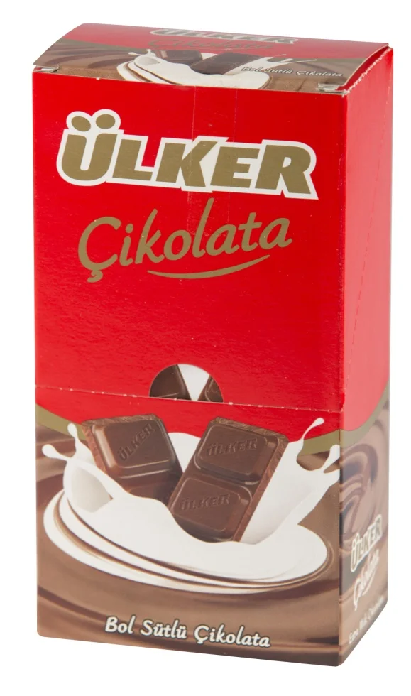 

Ulker Chocolate Milk Tablet 80 Gr (6 Pieces) 6 Different Flavours from TURKIYE