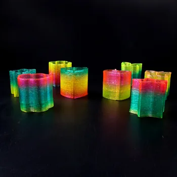 

Magic Rainbow circle luminous various shapes ranbow circle Luminous decoration spring light up party supply