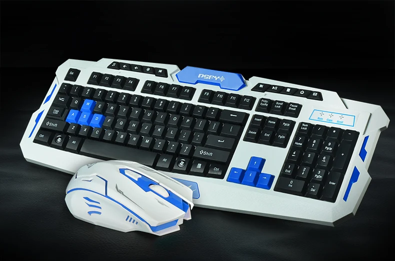 Высококачественный набор с клавиатурой и мышью USB Беспроводная игровая клавиатура и мышь 10 м приемная дистанционная компьютерная периферийная система