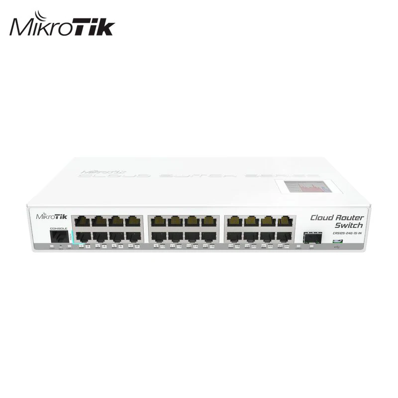 

Сетевой коммутатор MikroTik CRS125-24G-1S-IN