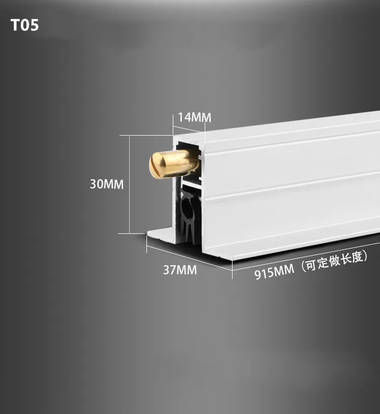De Madeira, Gap Levantamento Selo Tira, Dustproof, Soundproof, Quiet