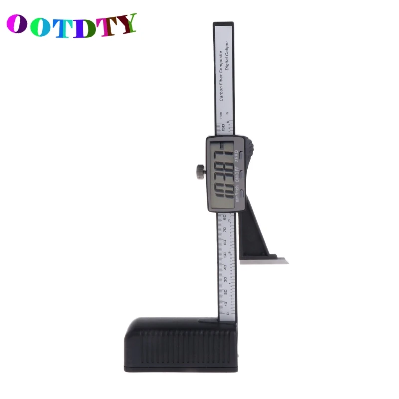 

OOTDTY Digital Height Gauge 0-150mm/6" Caliper Electronic Woodworking Measurement Tool