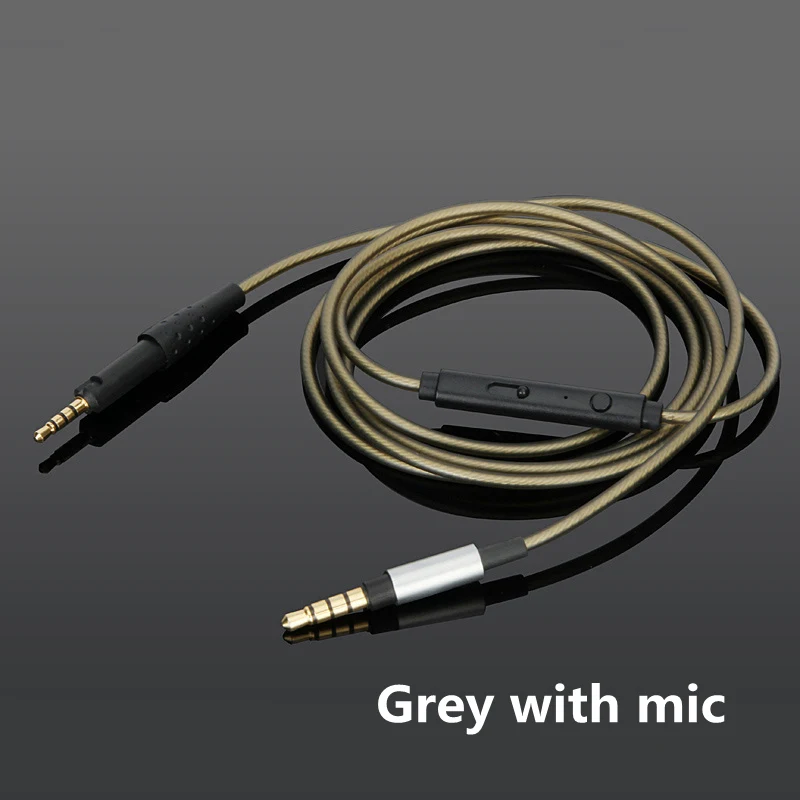 Обновленный кабель наушников Earmax для Sennheiser HD6 HD7 HD8 DJ MIX 3,5 мм до 2,5 мм HIFI посеребренный сменный провод