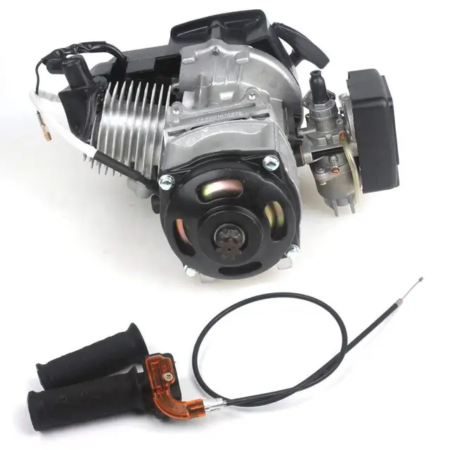 47CC 2 Stroke Electric Start Engine Motor Pocket Mini Bike Scooter ATV