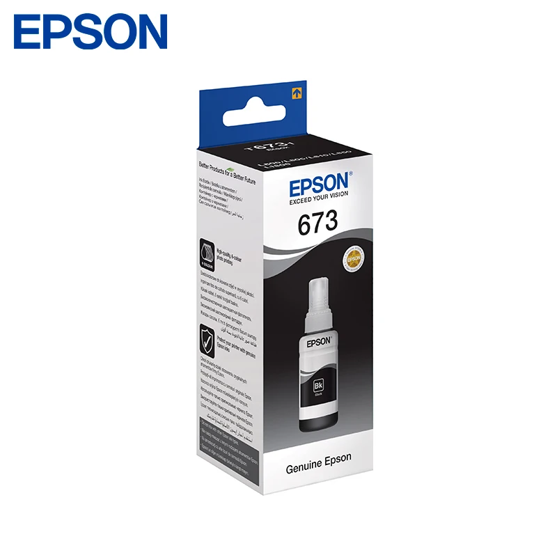 

Картридж Epson Black C13T67314 70 мл (для L850/L805/L810/L1800)