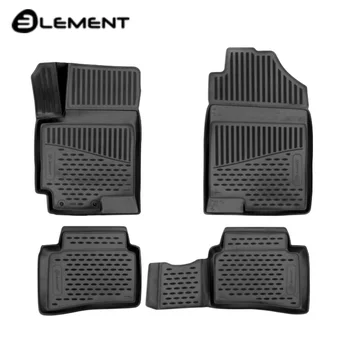 

3D floor mats into saloon for Hyundai Solaris 2017-2019 4 pcs/set Element ELEMENT3D2065210