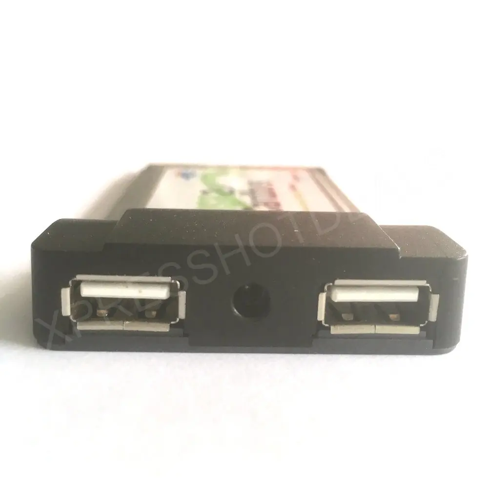 PCMCIA 2 порта USB 0 HUB Cardbus адаптер для ноутбука|cardbus adapter|pcmcia pcpcmcia usb adapter |