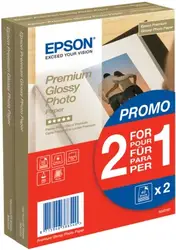 Фотобумага Epson оберточная бумага Premium Glossy-10x15 см-2x40 листов, белая, премиум-глянцевая, 255 г/м², 80 листов,-SureColor SC-T7200D