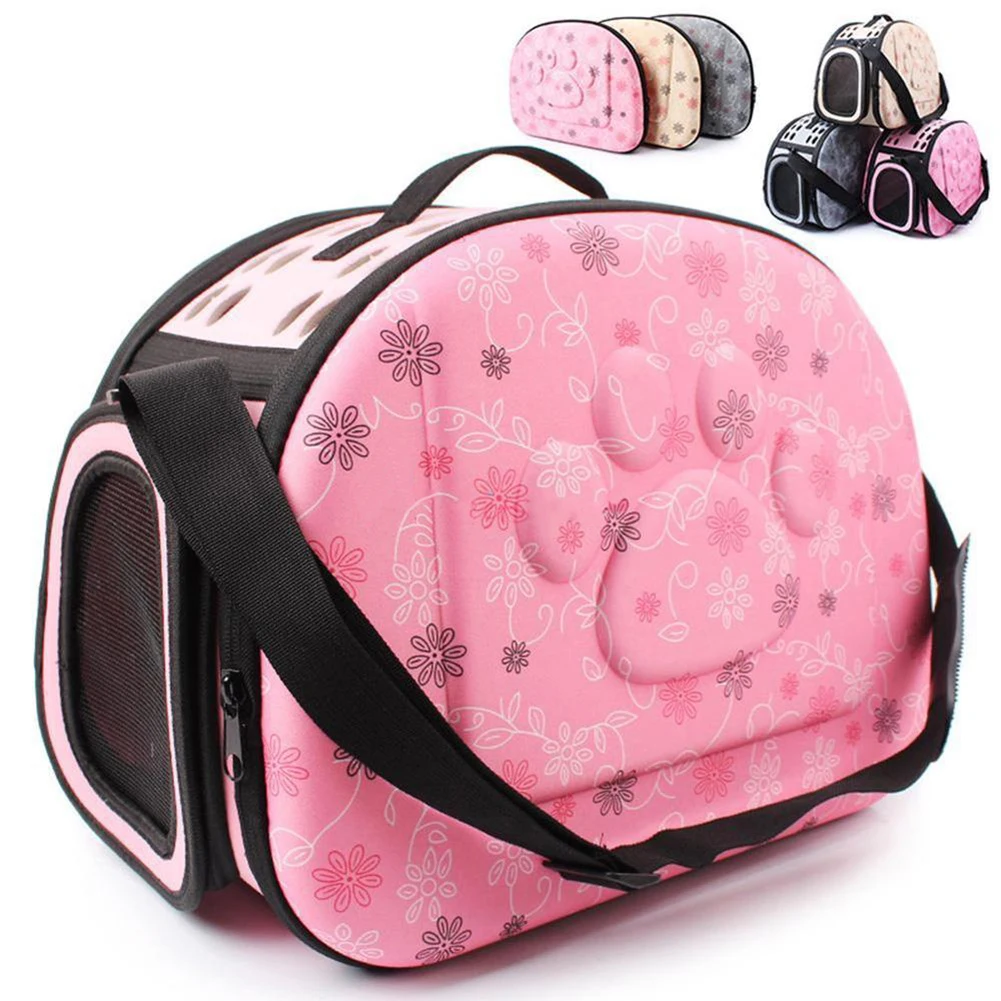 

TINGHAO Portable Outdoor Pet Travel Shoulder Bag Folding Breathable Dog Cat Carrier