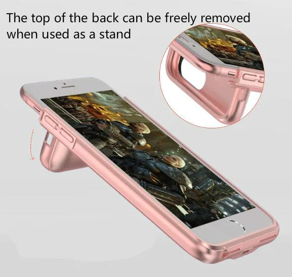 

Mobile Phone Battery Charger protector Case for apple coque iphone 6 6s 7 8 3000 mAh Capacity