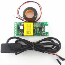 

AC 80-260V 100A Electric Monitoring And Communication Module TTL Port Power Energy Meter Monitor Voltmeter with CT coil & usb