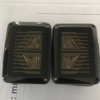 

Smoked LED Tail Lights For Jeep Wrangler Taillights JK JKU Sports, Sahara, Freedom Rubicon 2007 - 2016