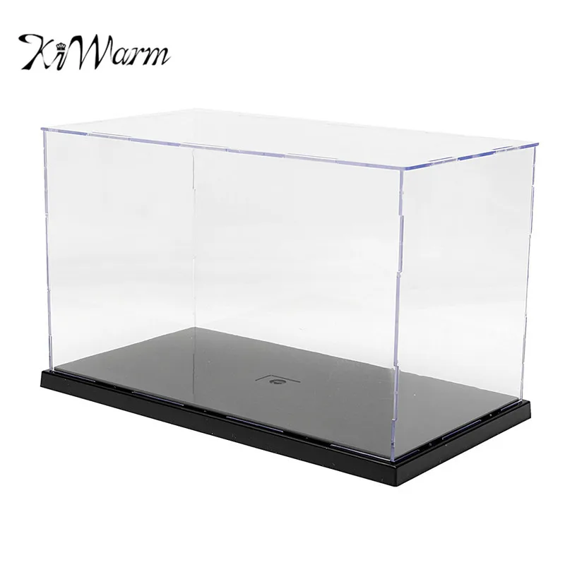 Buy KiWarm Practical Clear Plastic Acrylic Display Show Case Toy Dustproof Tray