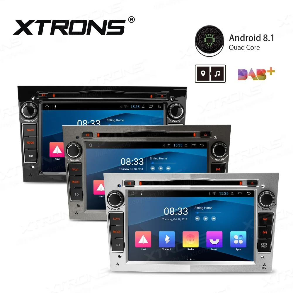 XTRONS Android 8 1 автомобильный Радио dvd плеер GPS для OPEL Vauxhall Antara Corsa D 2006 2007 2008 2009 2010 2011 Vivaro