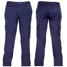 Рабочие брюки с синим тасконом