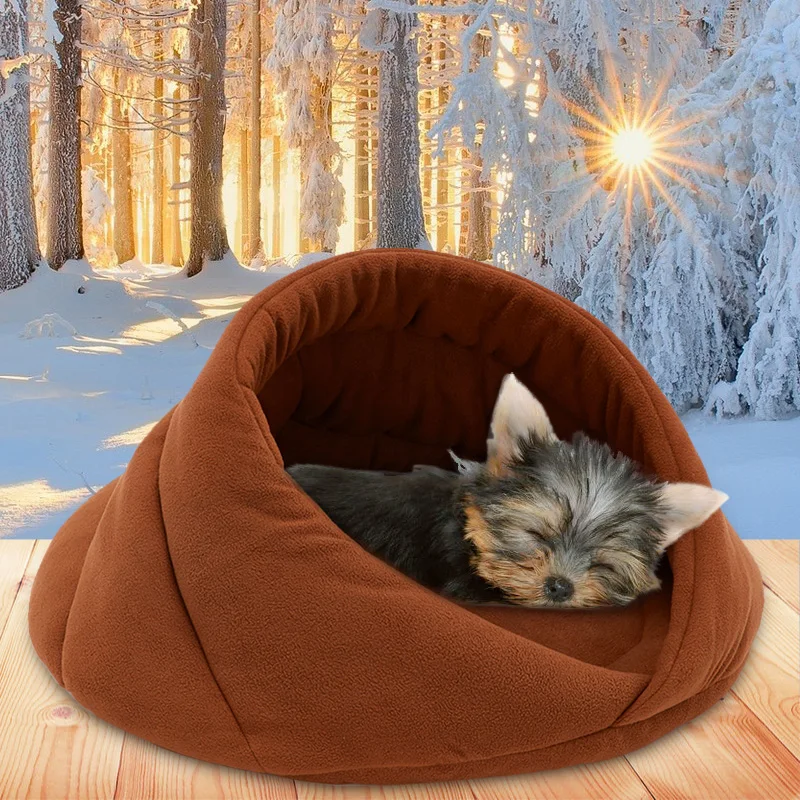  Warm Cat Cave House Pet Bed Pet Dog House Soft Pet Dog Cushion Cat Bed House Padded Cat Bed Mat Hou