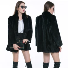 Fashion Cool Women Winter Warm Faux Fur Soft Long Sleeve Coat Jacket Outerwear