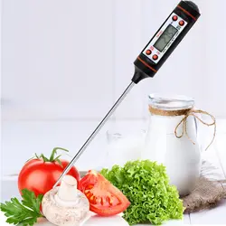Цифровой термометр для барбекю мгновенное считывание безопасности термометр для Еда для мяса, стейка Кухонный Термометр
