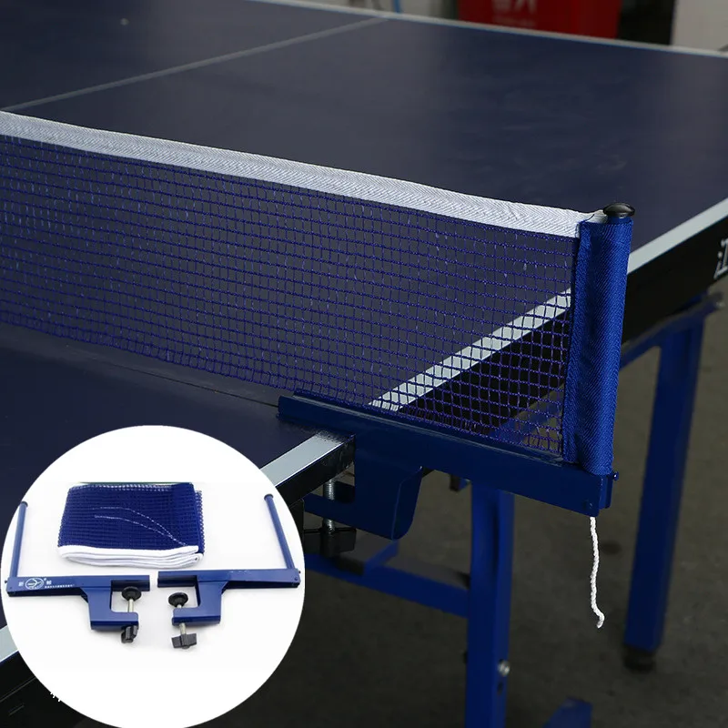 Portable Table Tennis Ping Pong Net Post Clamp Stand Holder Mesh Rack Replace US