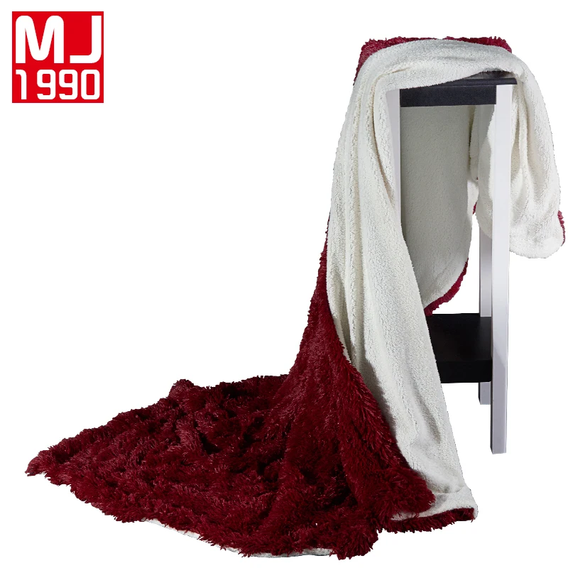 New Hot Cashmere Crystal Velvet Mink Blanket Brand Adult Spring Autumn